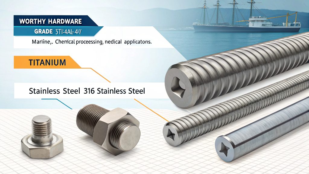 A precision CNC-machined titanium part for a marine application