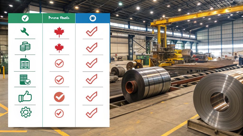 Raw Materials for Metal Stamping Coils of sheet metal ready for stamping