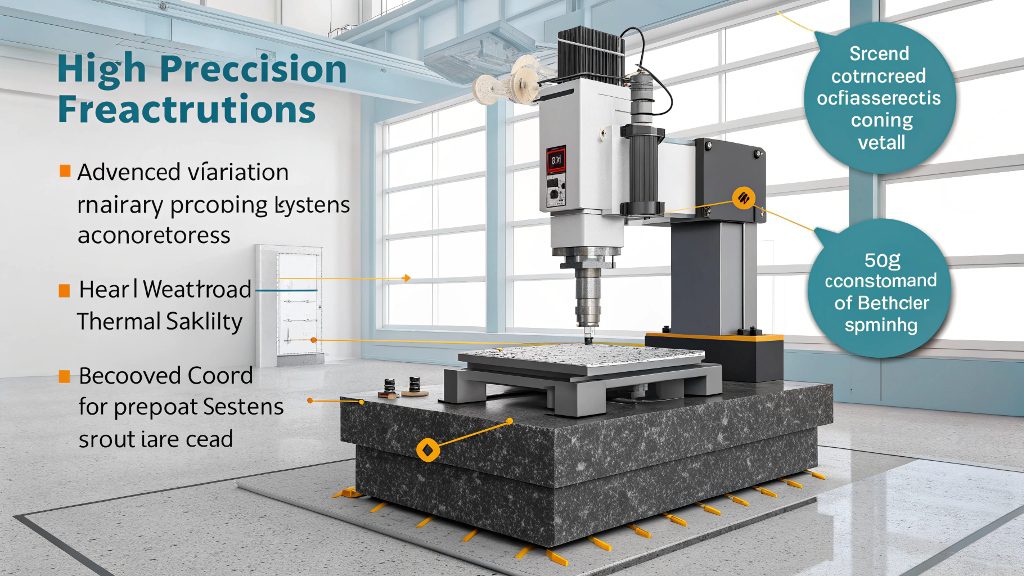 Precision Machine Tools Explained A close-up of a high-precision cutting tool on a CNC machine.