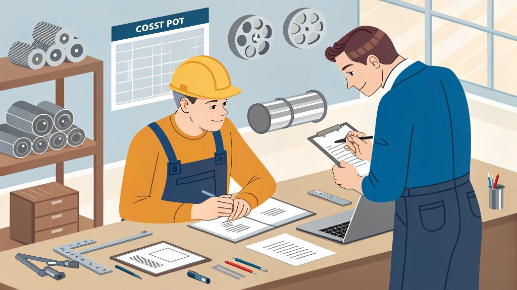 A chart comparing the corrosion resistance of different alloys in various environments.