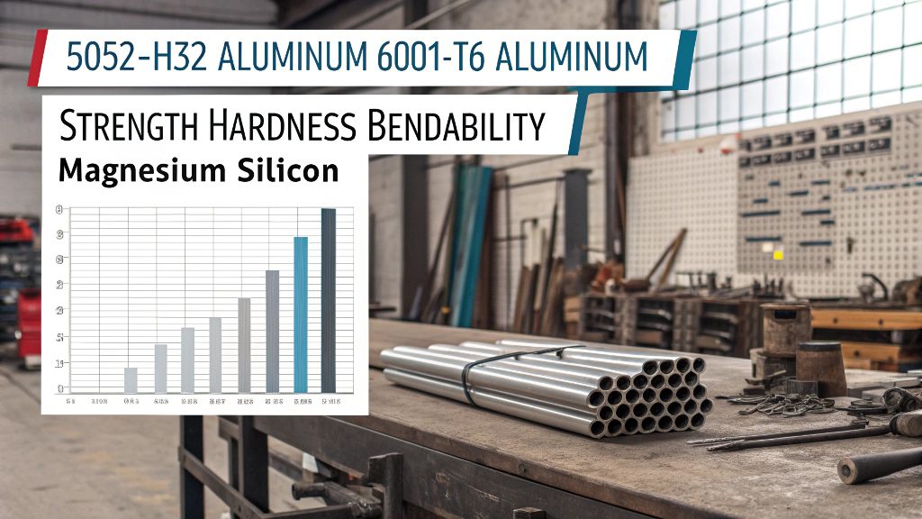 CNC machine cutting into a block of 6061 aluminum.