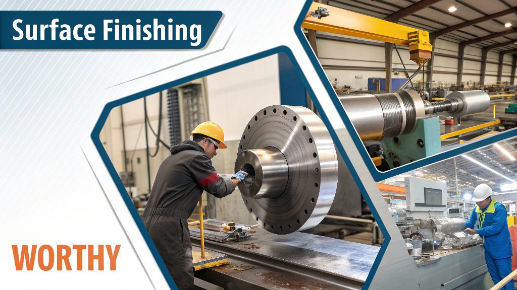 What is Secondary Machining A collection of finished CNC parts with different surface treatments.