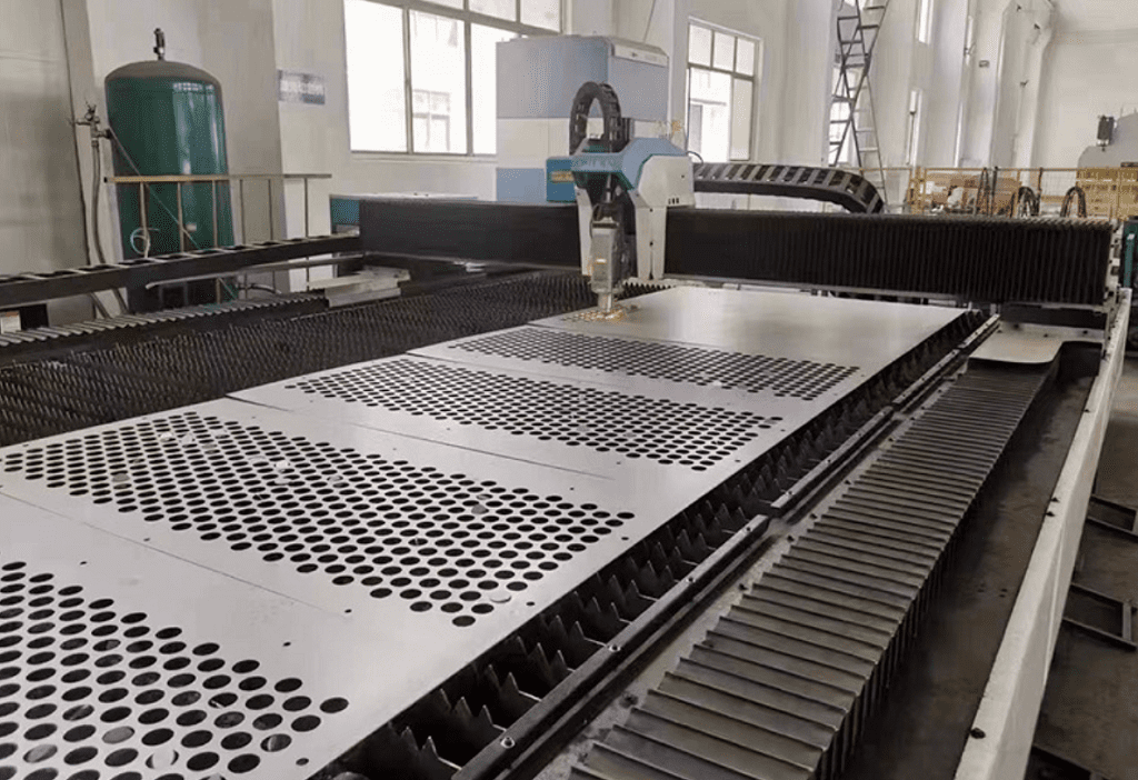 Modern Fiber Laser Cutting Machine