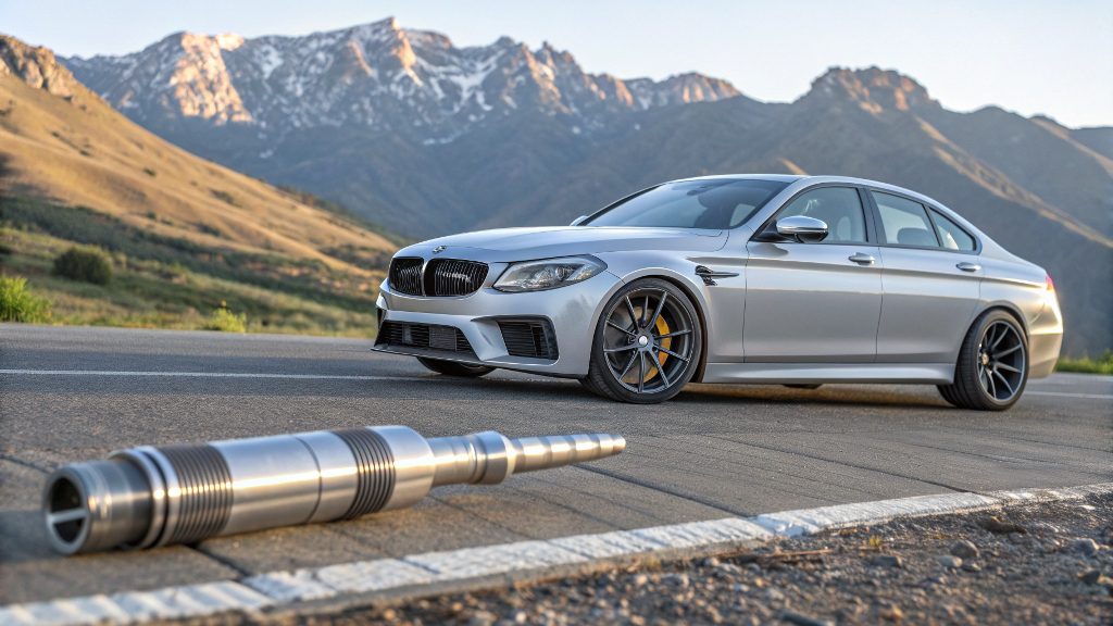 Examples of different post-processing surface finishes like anodizing and powder coating