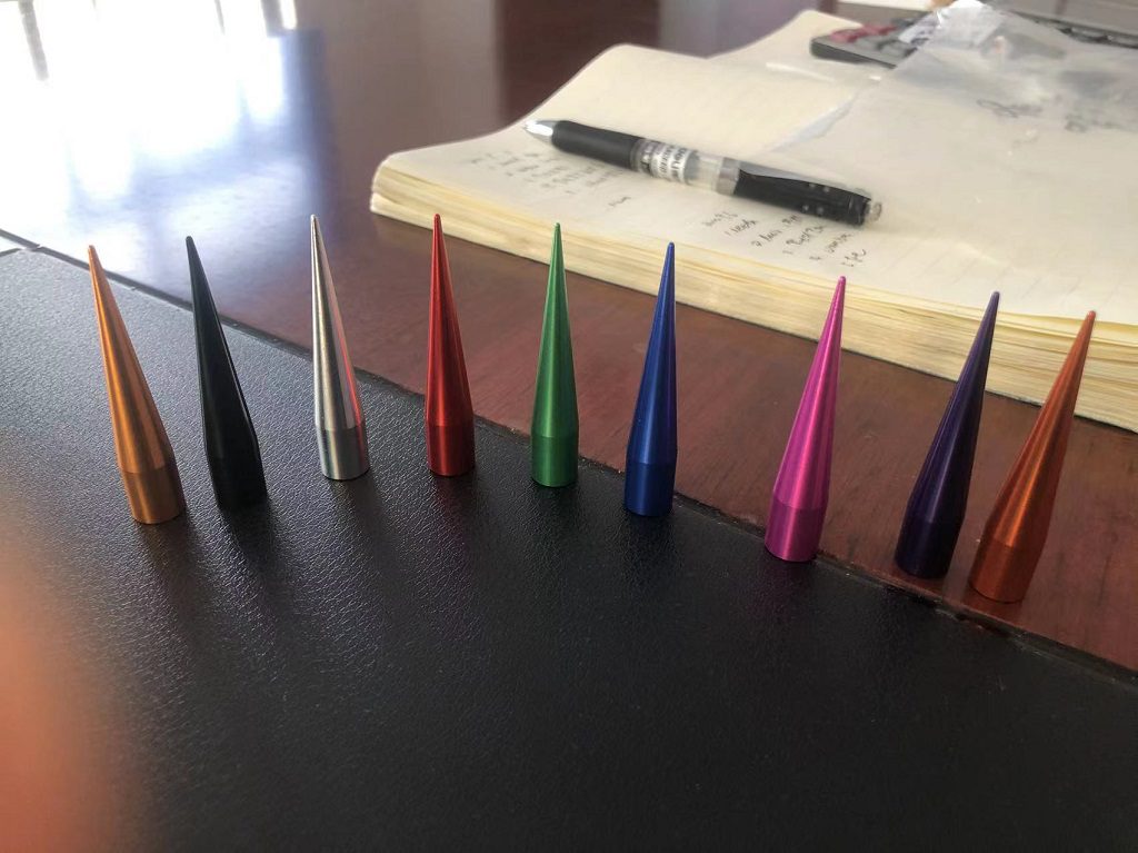 Type II Anodize Buildup Diagram